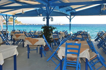restaurant on the sea - Greece