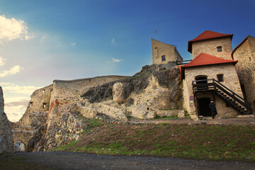 Fototapeta na wymiar Rupea Citadel, Brasov County, Romania