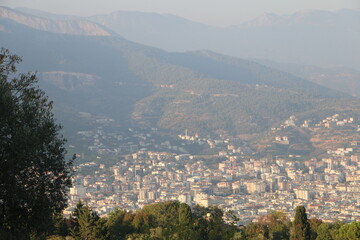 Berg, Aussicht, Dorf