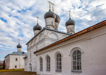 Makarievsky Church and Church of the Annunciation. Makariyevo-Unzhensky Monastery. Makariev. Kostroma region. Russia
