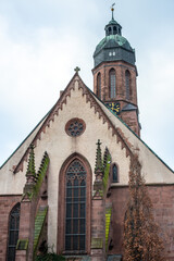 Fototapeta na wymiar Market Church of St. Jacobi, Einbeck, Lower Saxony, Germany