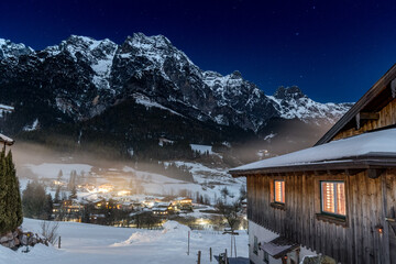 Winter magic in Leogang, Austria