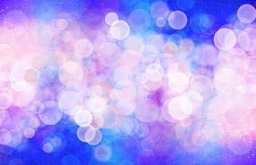 abstract blue and purple background with bokeh, minimalistic wallpaper with purple lights in trendy very peri color, simple backdrop with sparkles 