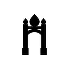 bottle icon logo vector design