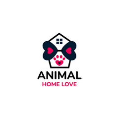 Animal Home Love Logo