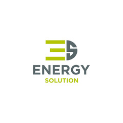 Energy Solution Logos Design Modern