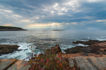 Sunbeams from Heaven in Acadia 