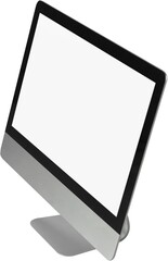 Blank screen of personal modern computers