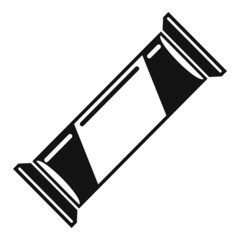 Muesli snack bar icon simple vector. Healty granola