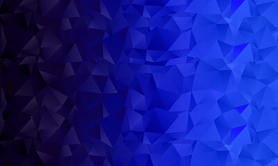 blue background with low poly texture
