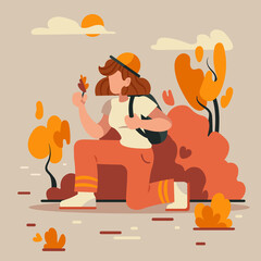 Exploring the environment while traveling