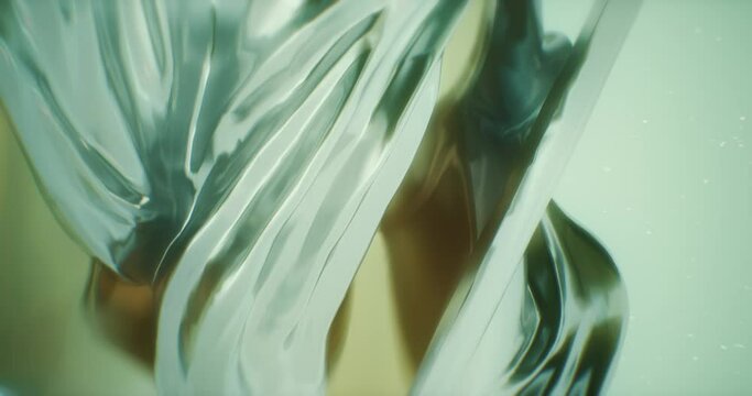 Animation Close-up of Justitia, the justice goddess's legs and hands holding her sword.