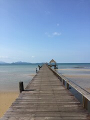 Fototapeta premium pier on the sea