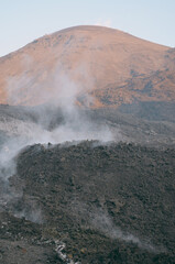 Volcán de Pacaya ubicado en el municipio de Amatitlán en el departamento de Guatemala