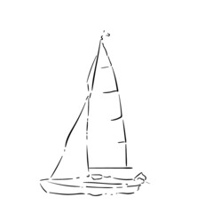 design vector line illustration of transfortation public