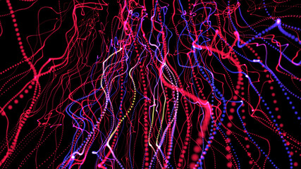 pink abstract background. pink pulses 8k