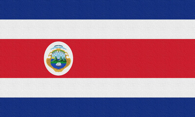 Illustration of the national flag of Costa Rica