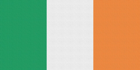 Illustration of the national flag of Ireland