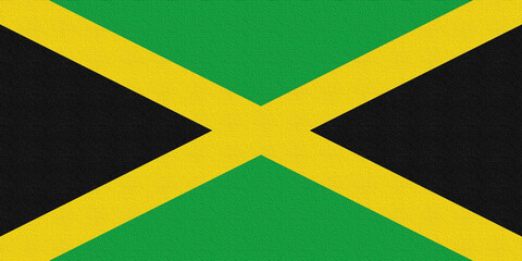 Illustration of the national flag of Jamaica