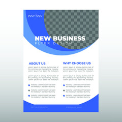 new business flyer design