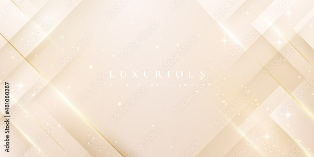 Canvas Prints luxurious modern background. background with shiny gold lines and blank space for promotional text.
