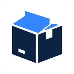 Carton milk or package icon