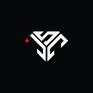 JSC letter logo creative design. JSC unique design