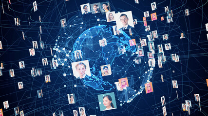 グローバルネットワーク　ソーシャルメディア