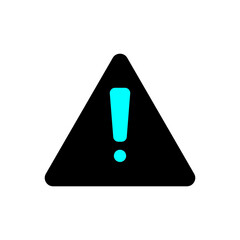 Exclamation warning or danger error icon