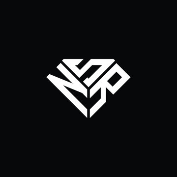 NSR letter logo creative design. NSR unique design