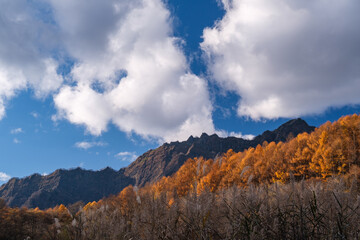 品沢高原の夕暮れ