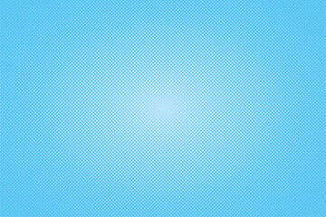 Blue halftone dots wallpaper. Vector background.
