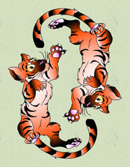 tiger of good luck 3022