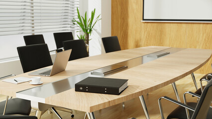 Interior mock up living room with armchair ,TV on cabinet in modern living room with lamp,table,flower and plant on wooden wall background,3d rendering