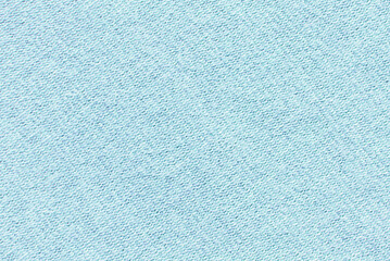 Soft light blue cotton boucle fabric texture or background