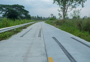 road in the countryside