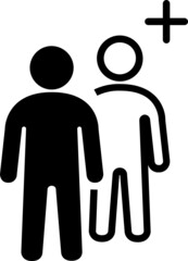 group of people line icon
