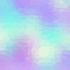 Fototapeta premium Geometric abstract pattern in low poly style.