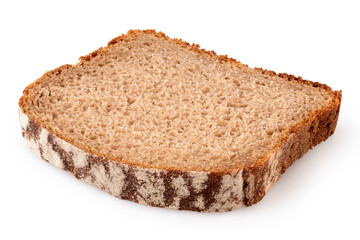 Slice of rye bread.