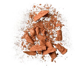 Make-up crushed blush and eyeshadow