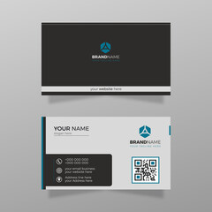 simple and professional business card design.