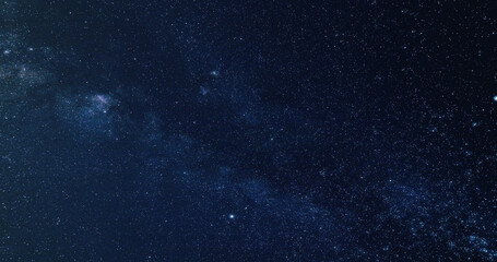 Milky Way stars and starry skies.