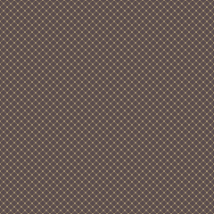 Geometric vector grid. Seamless fine abstract pattern with golden diagonal grid. Modern golden background