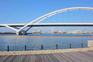 Obraz premium 岸和田旧港