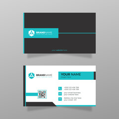 Fototapeta na wymiar Creative simple and professional business card design