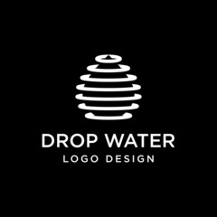 DROP WATER LOGO DESIGN TEMPLATE