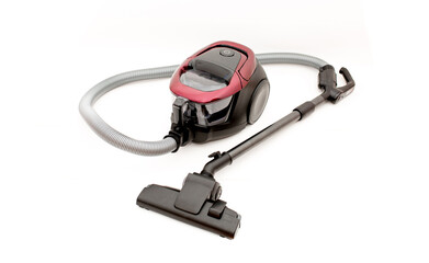 Vacuum cleaner on a white background clean house cleaning