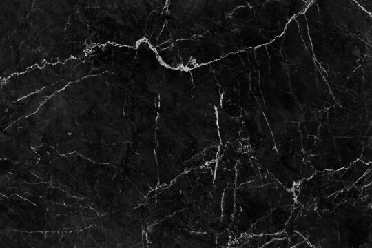 Abstract black marble stone texture for background or luxurious tiles floor and wallpaper decorative design.