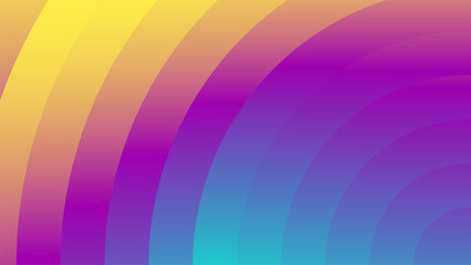 Sircle Rainbow color background illustration.