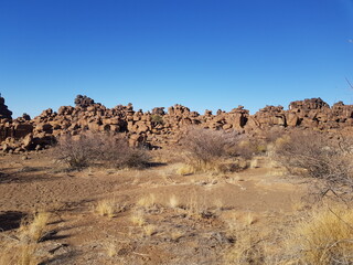 Landmarks and Travel in Namibia, Africa